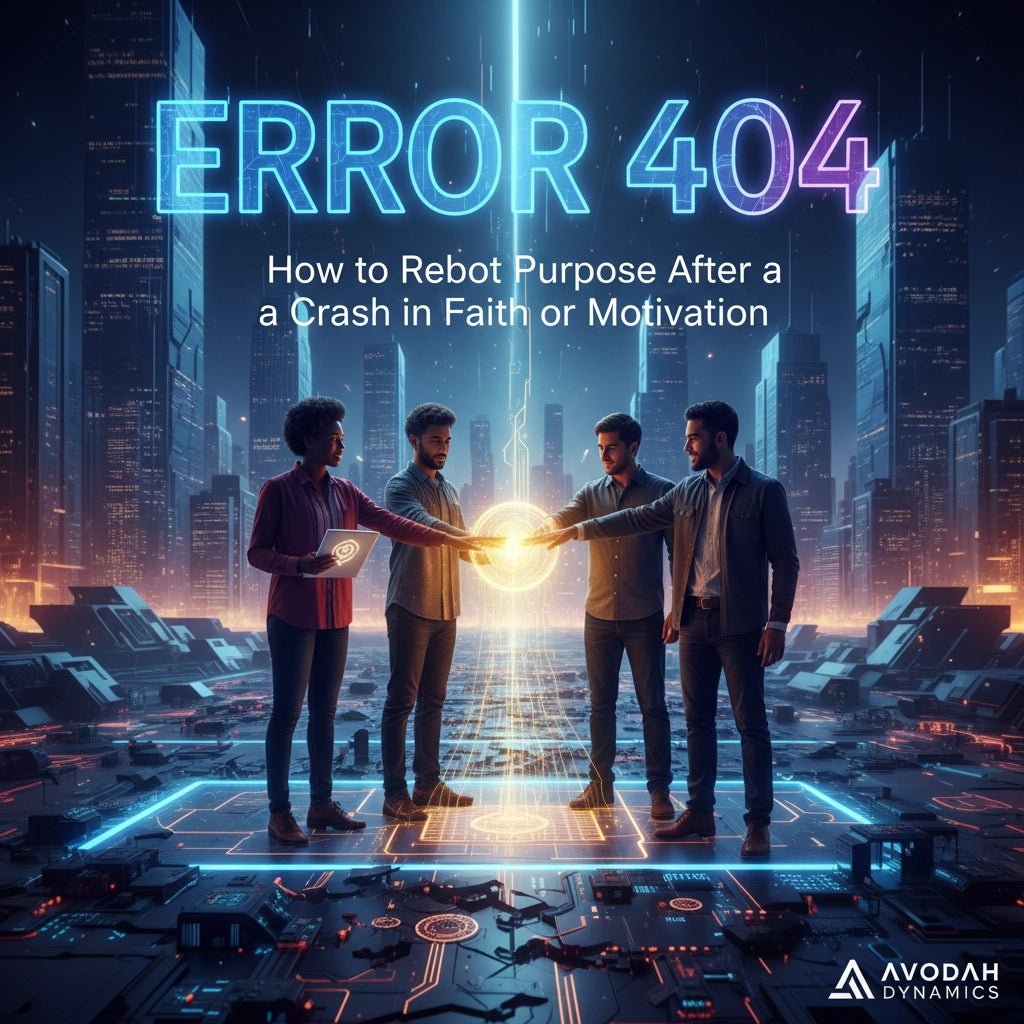 Error 404: How to Reboot Purpose After a Crash in Faith or Motivation – Avodah Dynamics