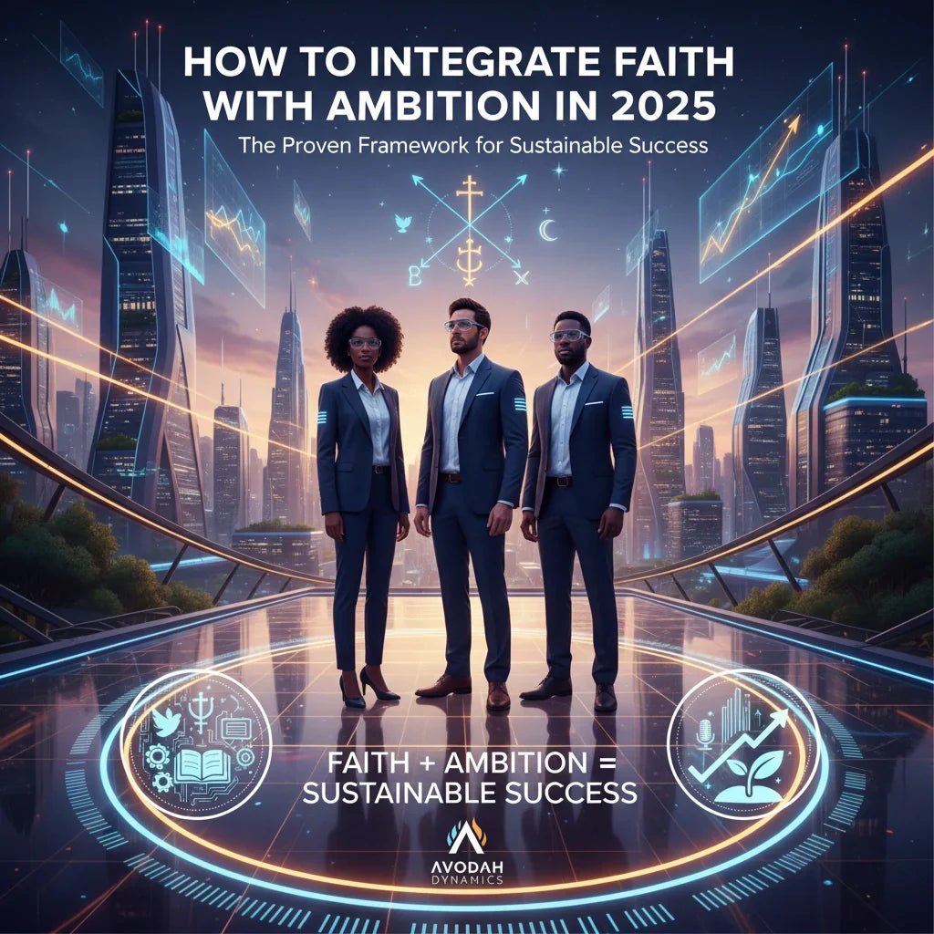 Integrate faith for sustainable success avodah dynamics – Avodah Dynamics