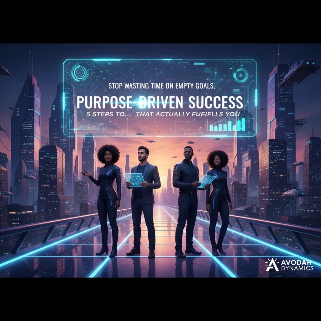 Avodah dynamics purpose-driven success over empty goals – Avodah Dynamics