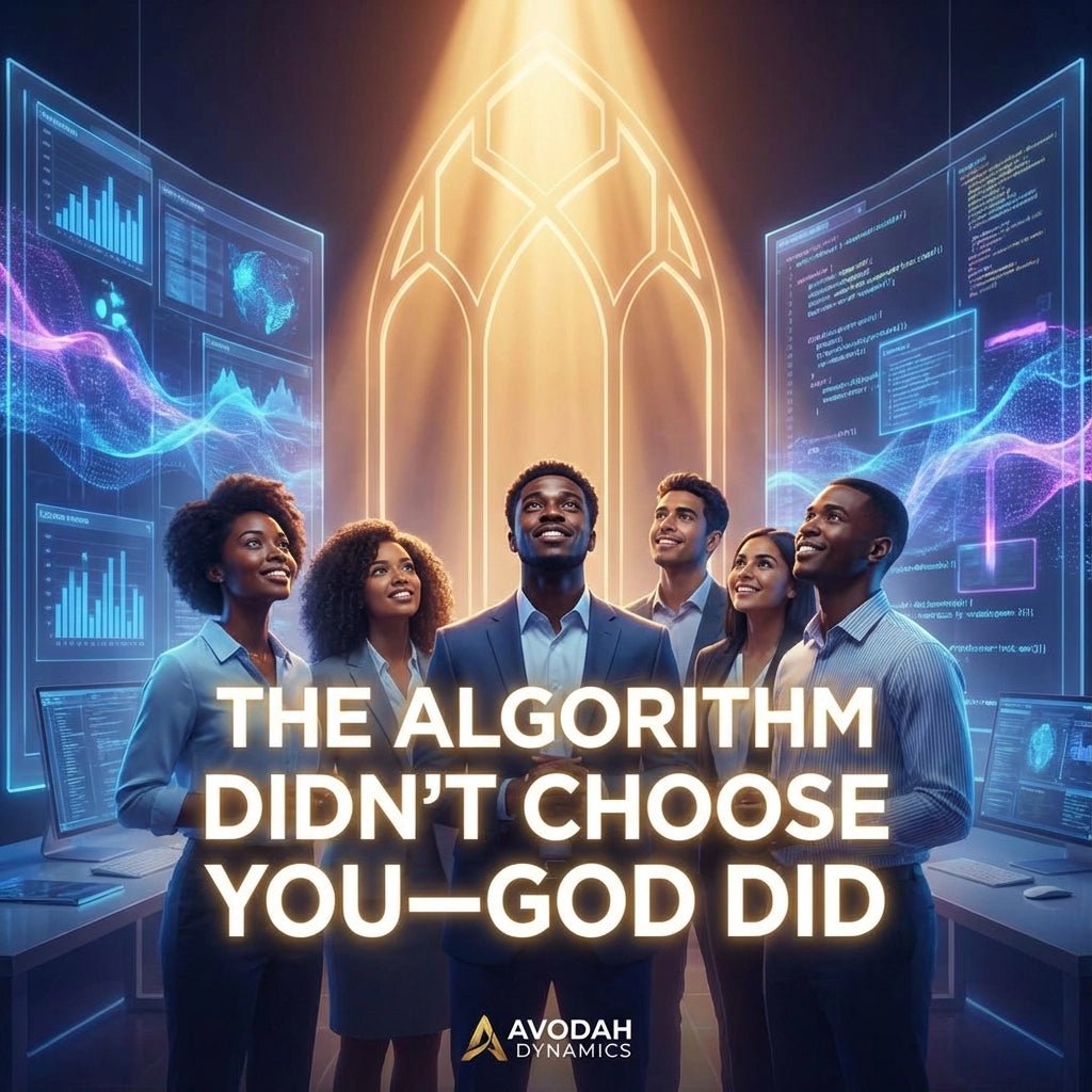 The Algorithm Didn't Choose You, God Did – Avodah Dynamics